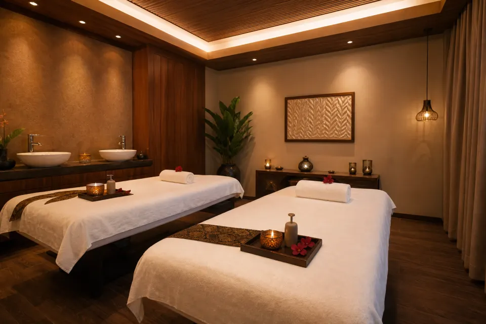 Salon massage nocturne
